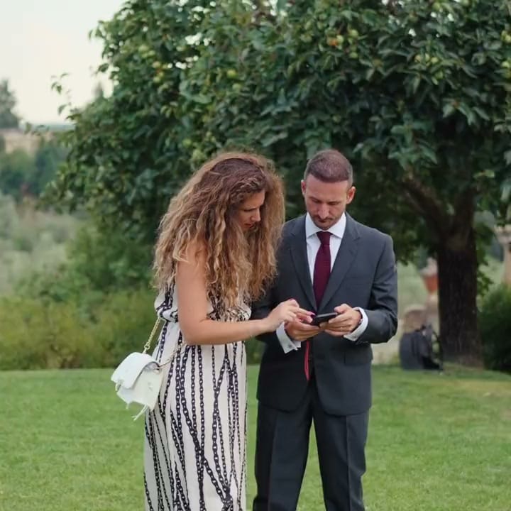 Enza al lavoro durante un soggiorno